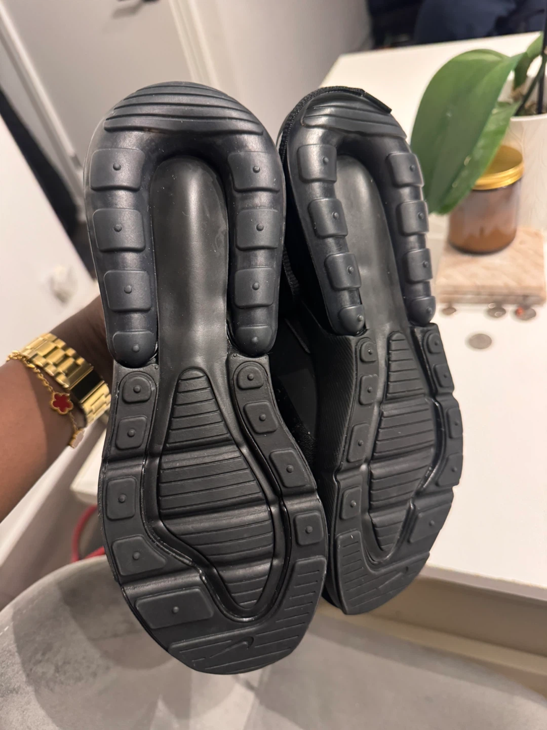 Nike Air Max 270 Black Sneakers women size 7.5