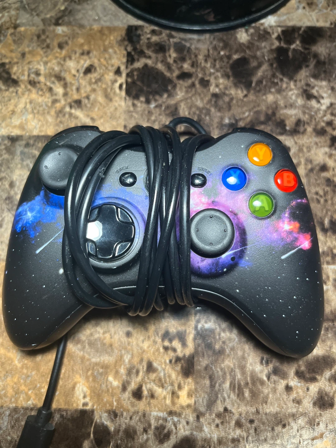 Wired Galaxy Design Game Controller