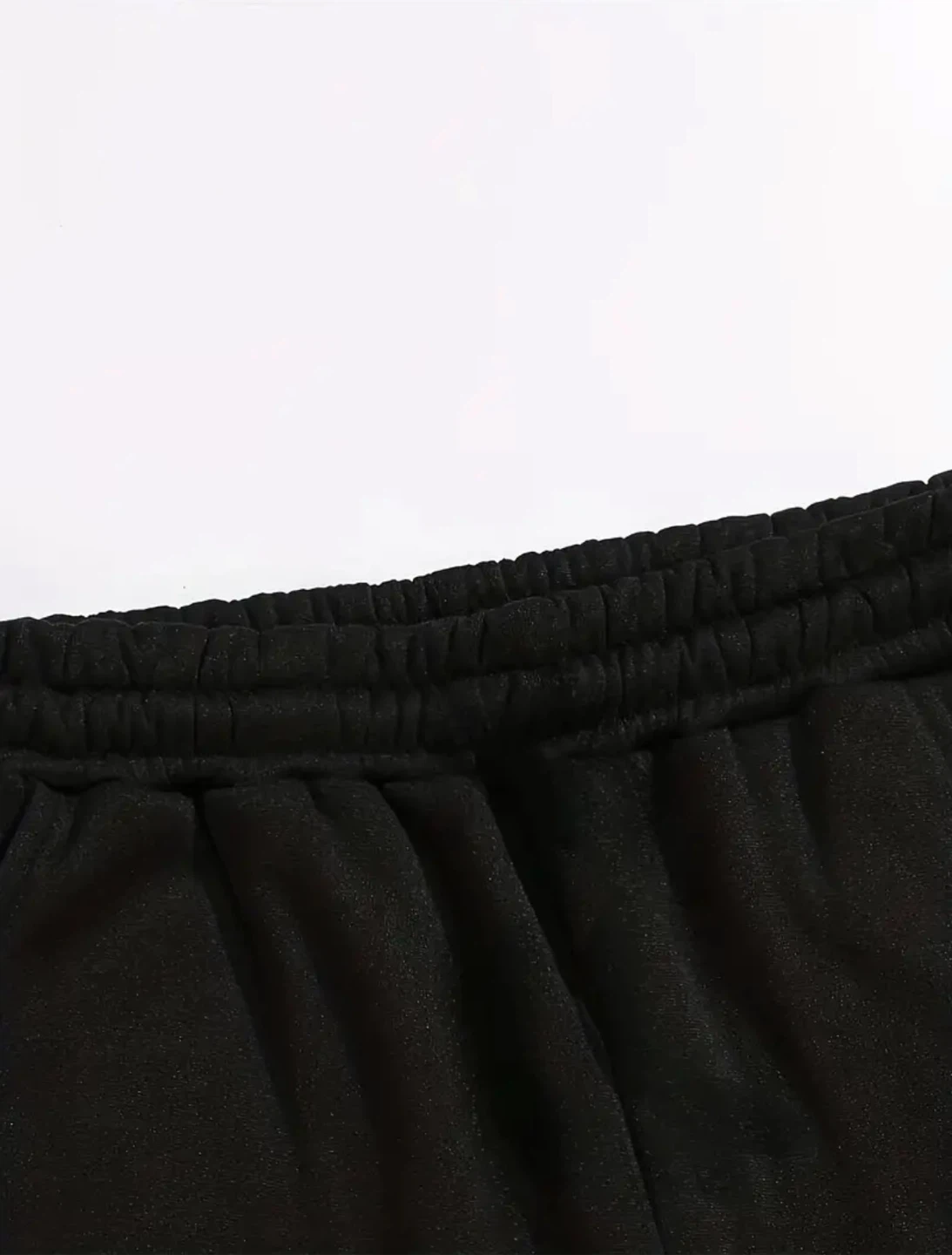 Black Hooded Tracksuit Set - photo 3
