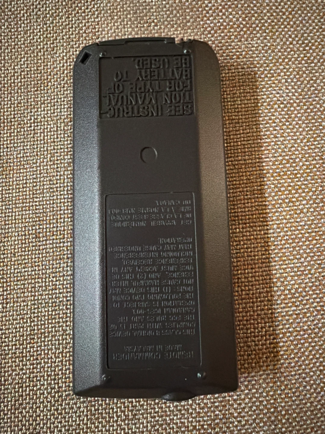 Sony RMT-835 Remote Commander - photo 2