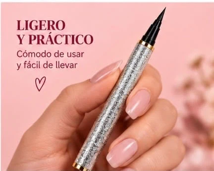 Delineador negro punta fina 🎀 - photo 4