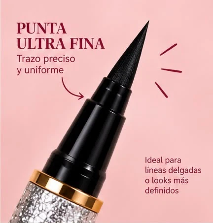 Delineador negro punta fina 🎀 - photo 5