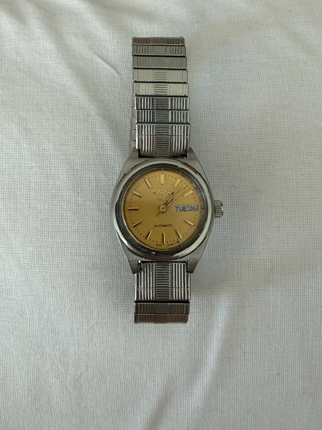 Seiko 5 Automatic Watch with Speidel Bracelet