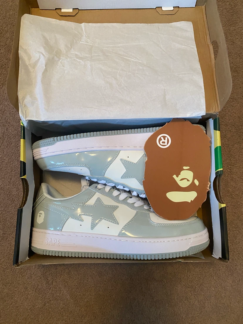 A Bathing Ape BAPE STA Sneakers Grey/White