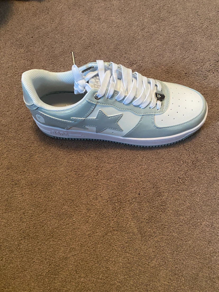 A Bathing Ape BAPE STA Sneakers Grey/White - photo 5