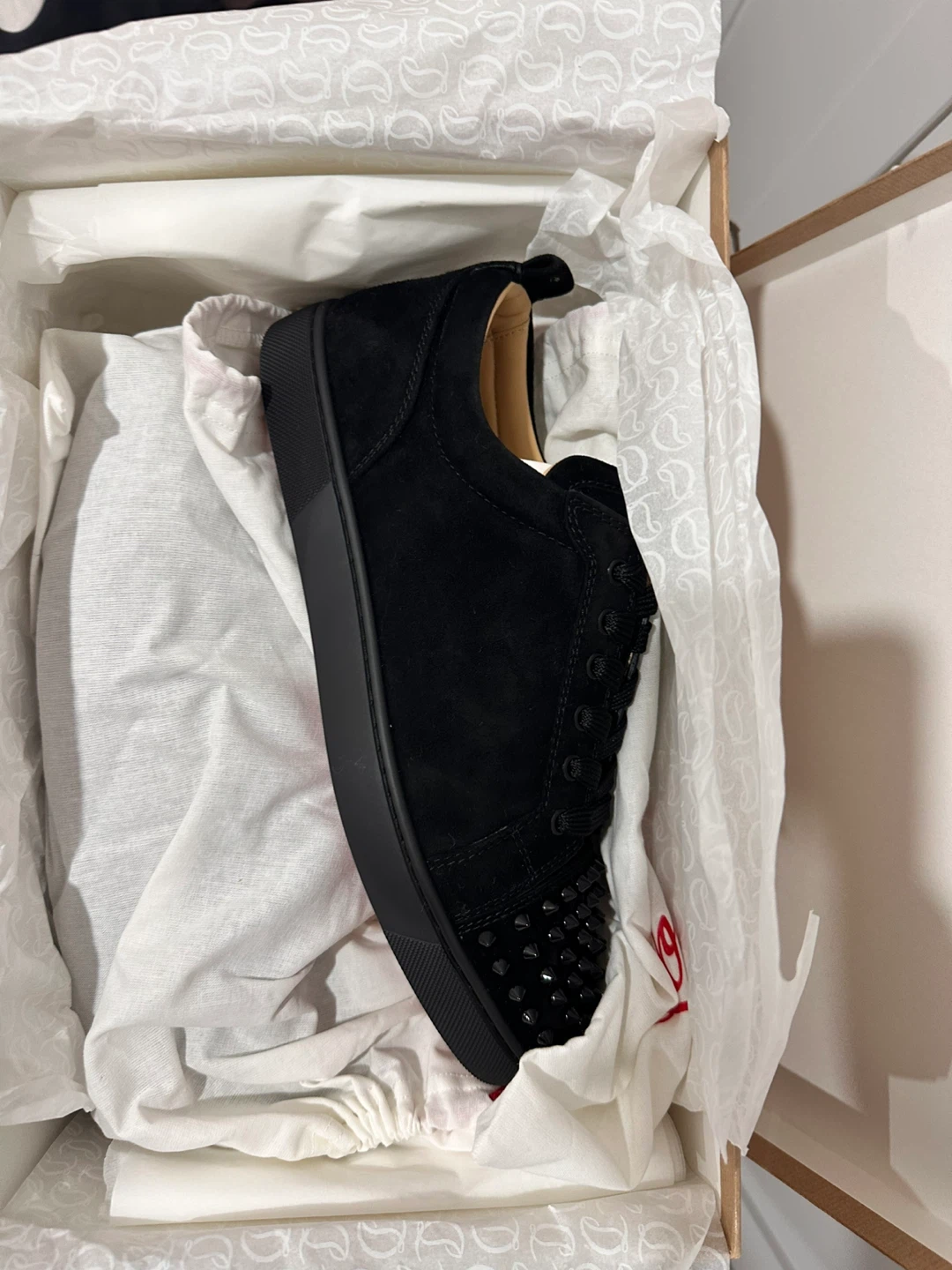 Christian Louboutin Louis Junior Spikes Flat Size 43