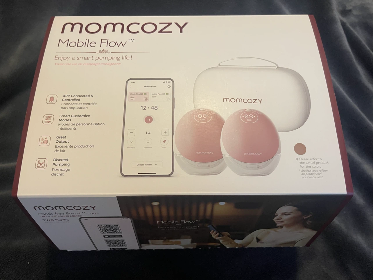 Momcozy Mobile Flow Wearable Breast Pump (M9)