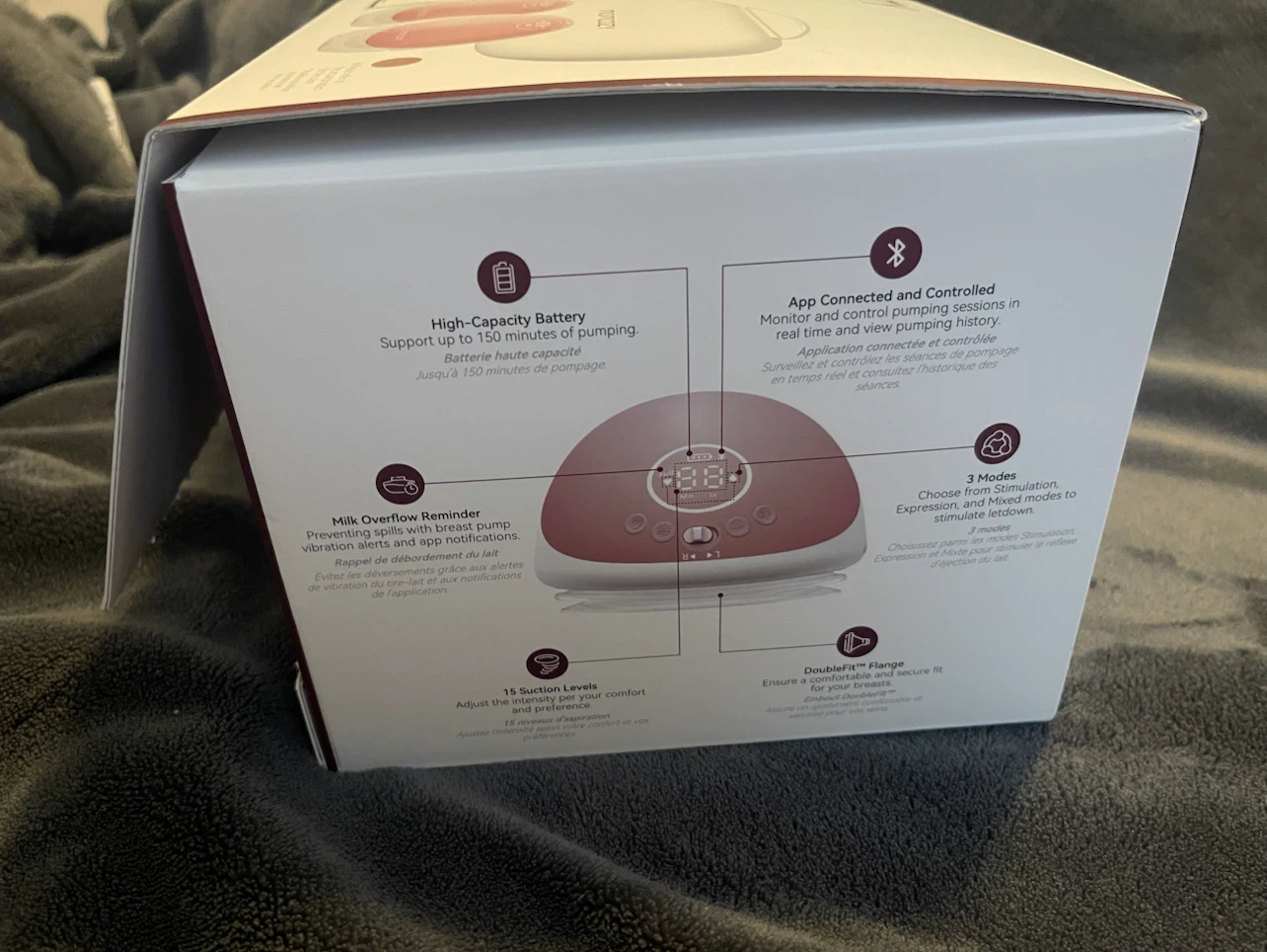 Momcozy Mobile Flow Wearable Breast Pump (M9) - photo 2