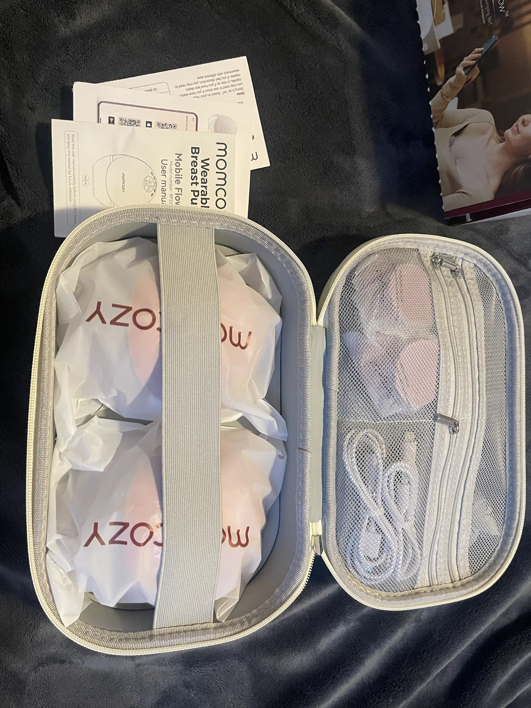 Momcozy Mobile Flow Wearable Breast Pump (M9) - photo 4