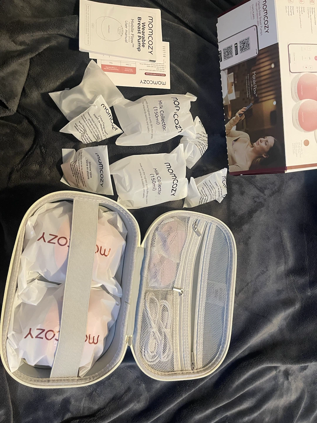 Momcozy Mobile Flow Wearable Breast Pump (M9) - photo 5