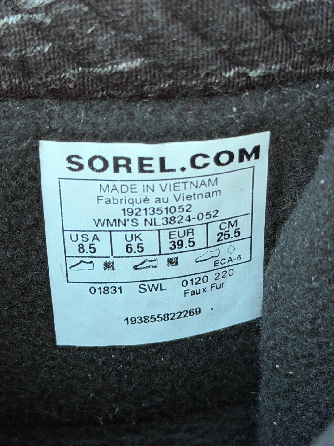 Sorel Winter Boots - Grey - Size 8.5 US - photo 4