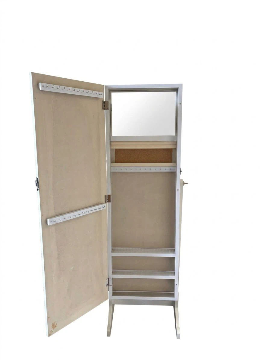 Standing Jewelry Armoire with Full-Length Mirror - photo 2