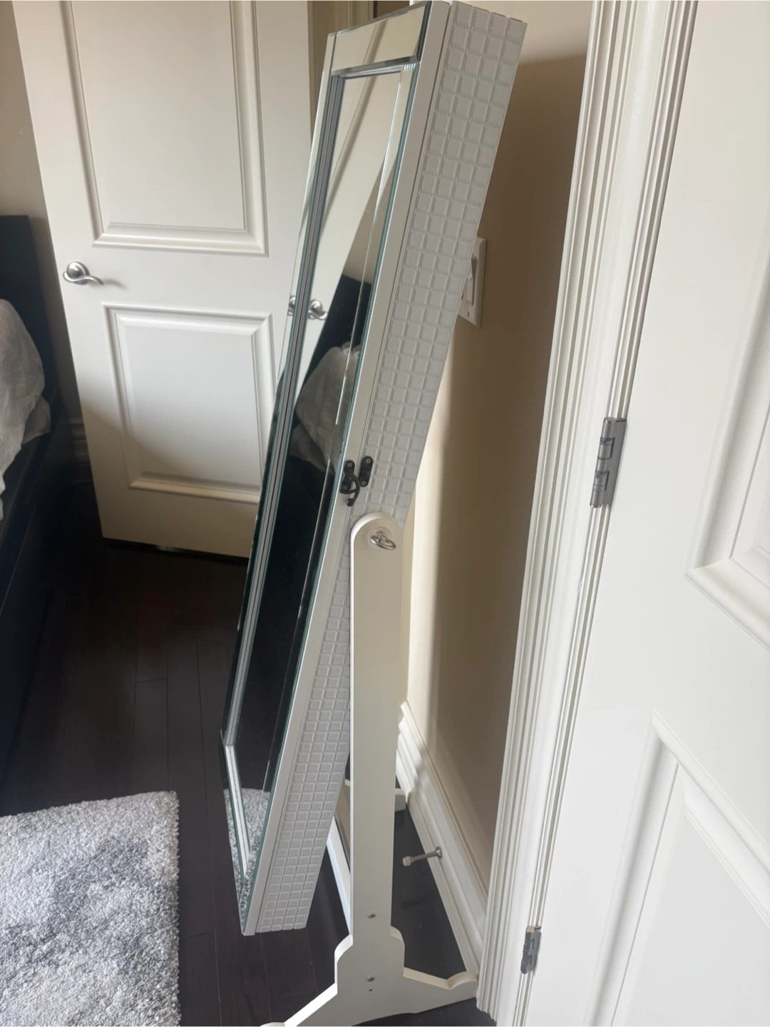 Standing Jewelry Armoire with Full-Length Mirror - photo 3