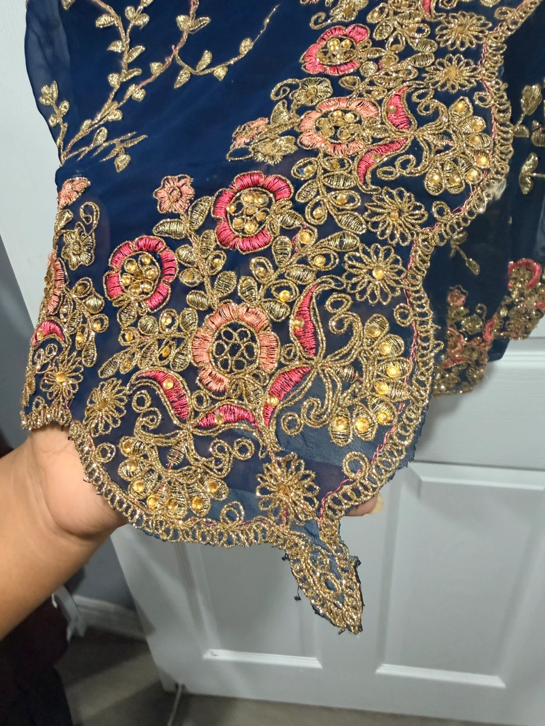jorget tissue saree with blouse - photo 2