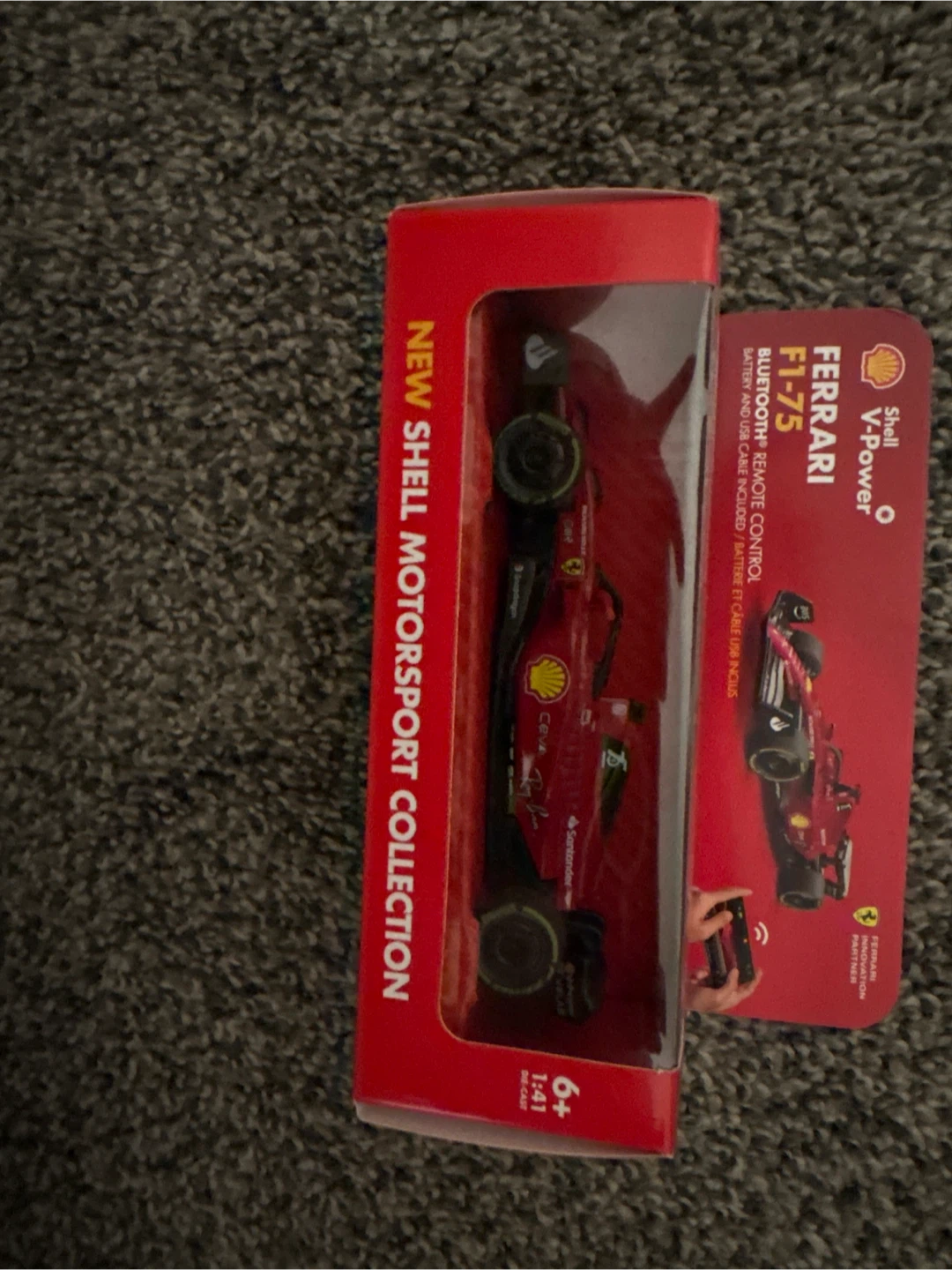 Shell V-Power Ferrari F1-75 Bluetooth Remote Control Car