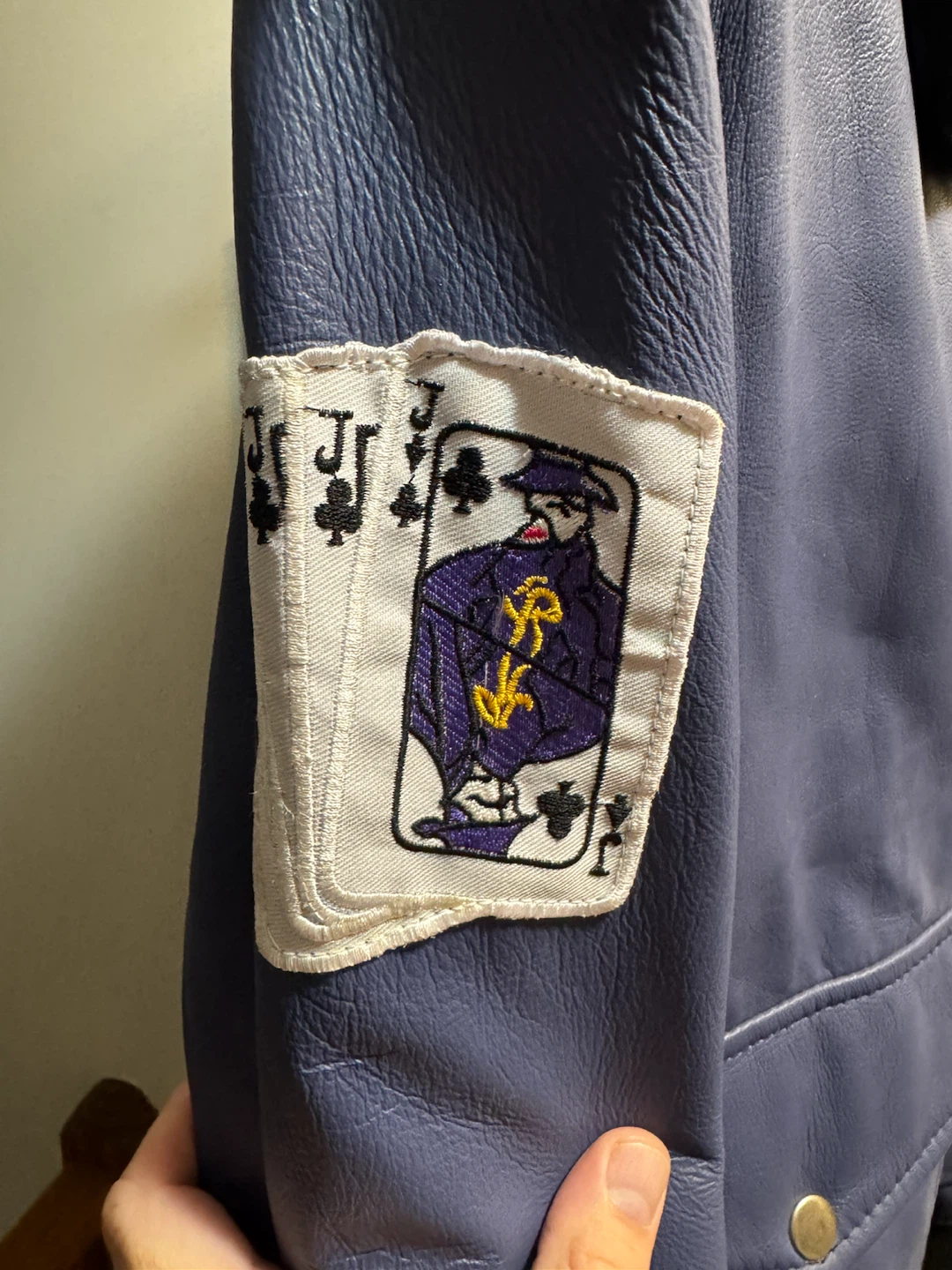 Real Leather Joker Bomber Jacket - photo 5