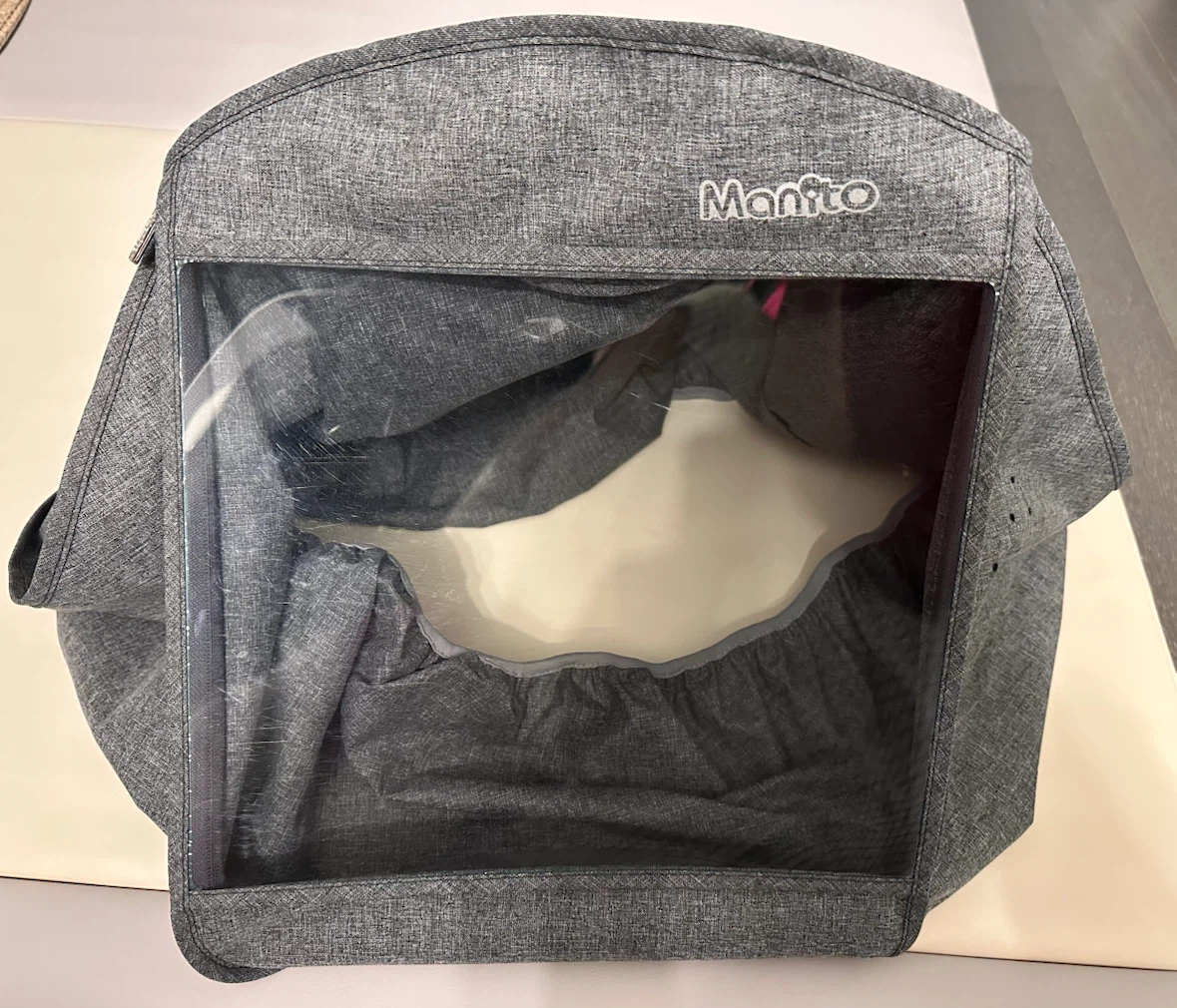 Universal Manito Stroller Weather Shield - Grey