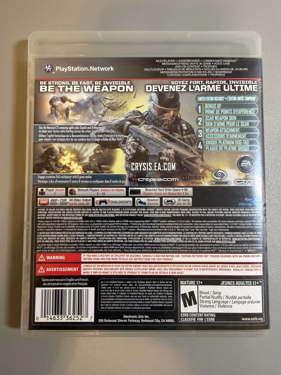 Crysis 2 Limited Edition for PlayStation 3 - photo 3