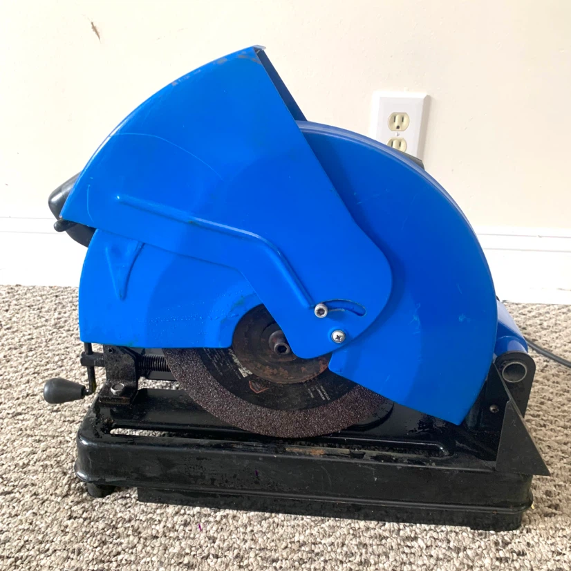14" Cut Off Saw Metal Cutting Chop Saw 15 Amp Power Tool - photo 3