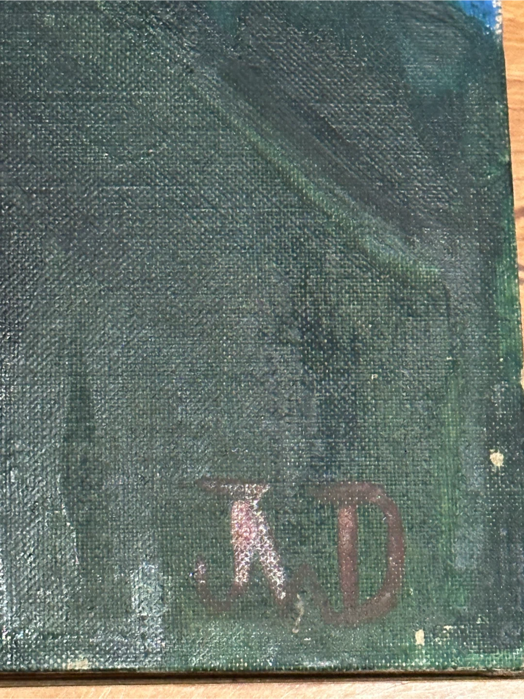 Pair of Old Clown Paintings - photo 3