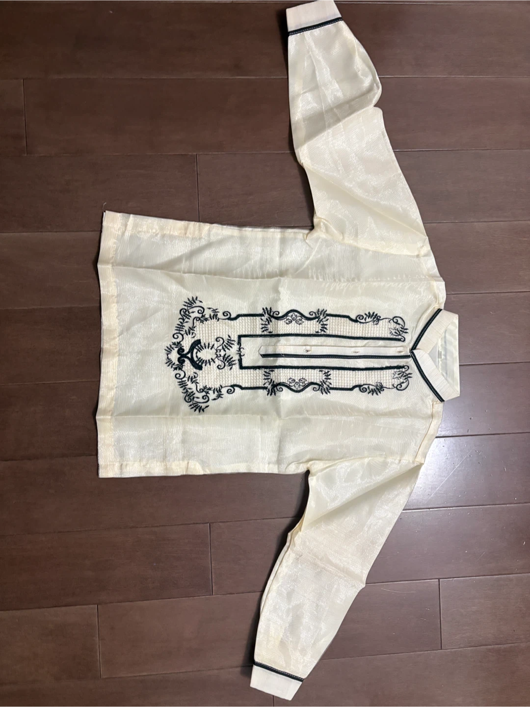 Cream Filipino Barong Tagalog - photo 2