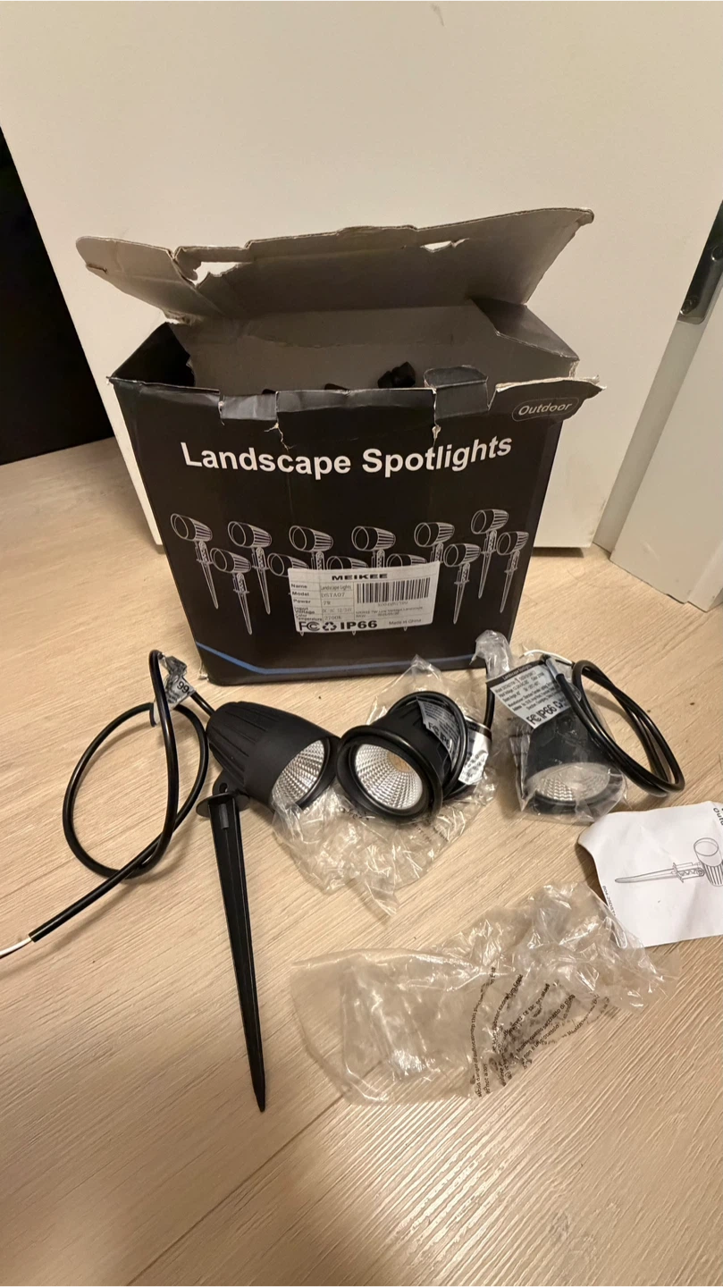 MEIKEE 7W LED Landscape Lights low voltage - photo 5