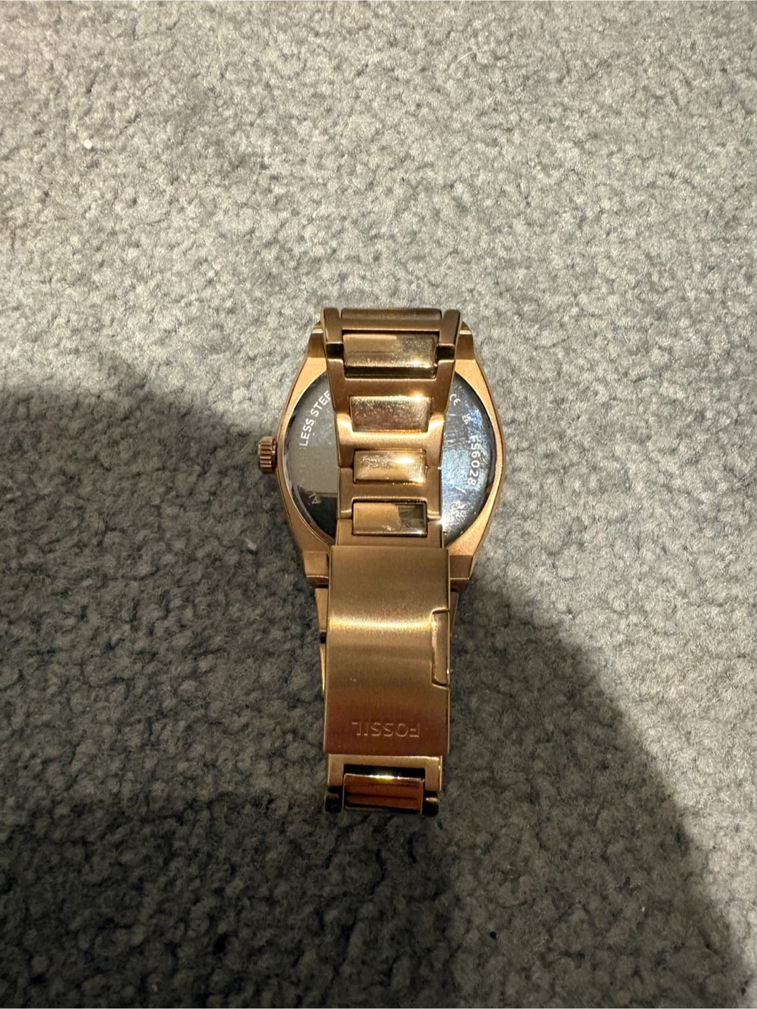 Fossil Everett 42mm Rose Gold-Tone Watch - photo 2