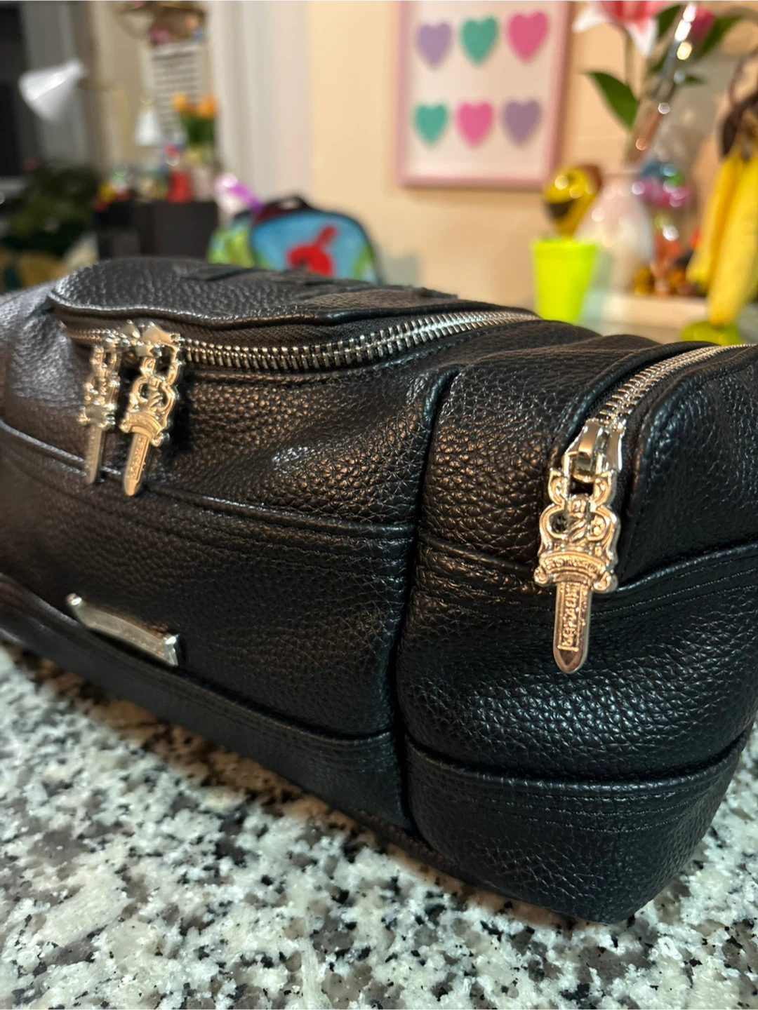 Chrome Hearts Leather Barrel Bag - photo 2