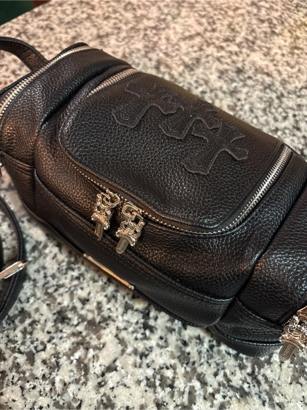 Chrome Hearts Leather Barrel Bag - photo 4