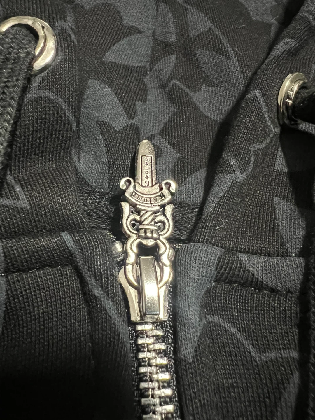 Chrome hearts zip up hoodie - photo 3