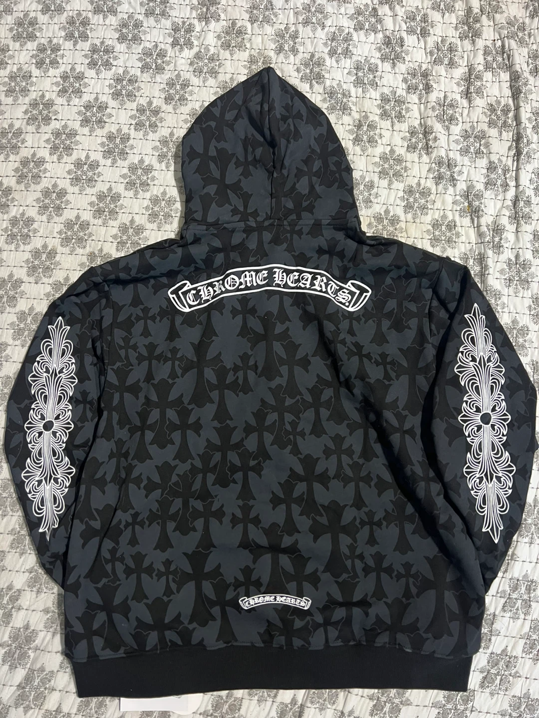 Chrome hearts zip up hoodie - photo 5