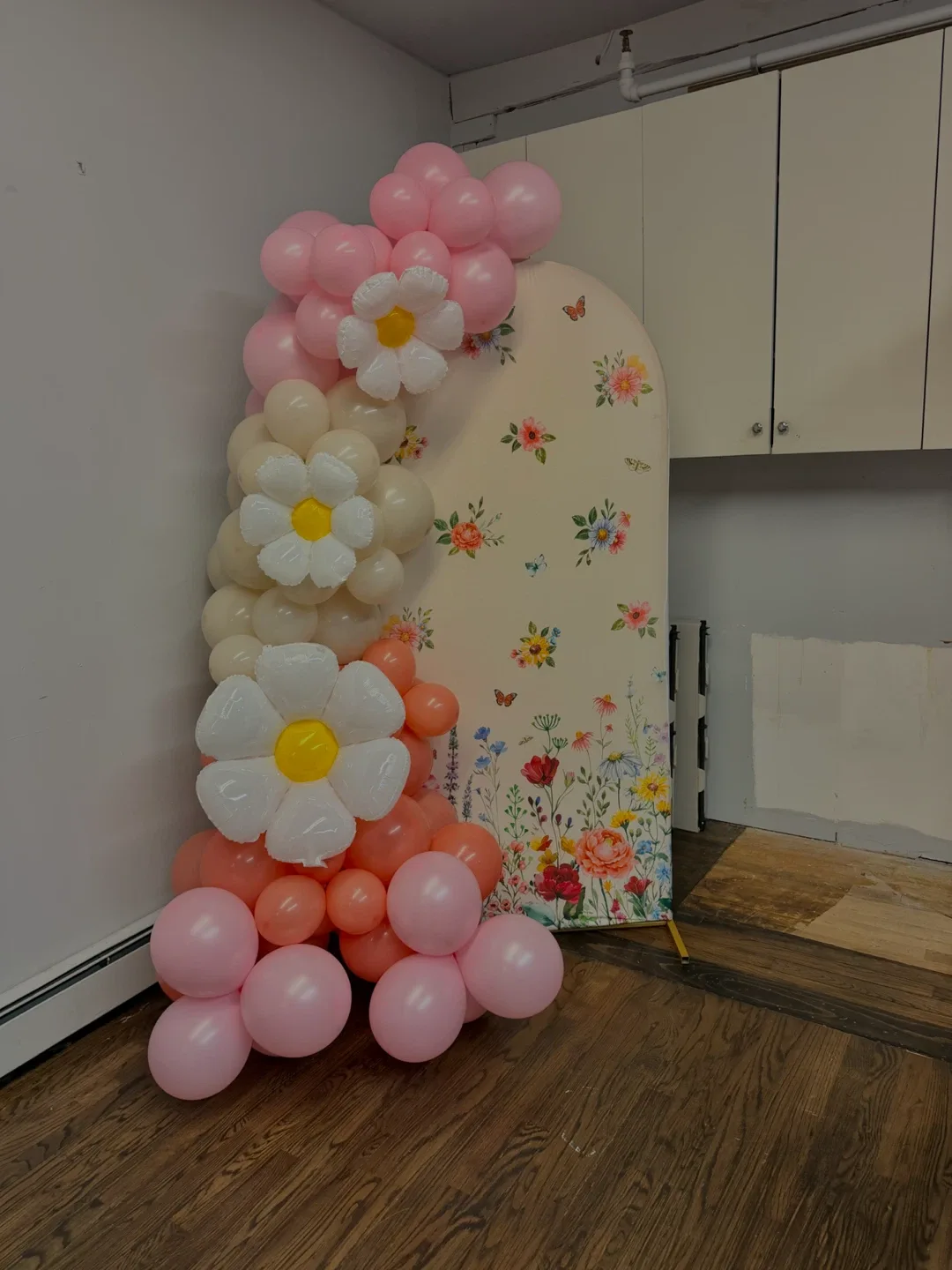 Decoraciones sencillas/ Balloon decoration for small events.