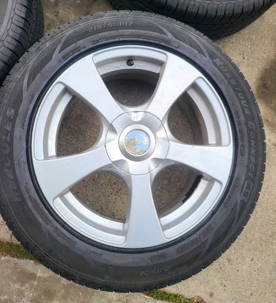 5x100 or 5x114.3 rims & tires (17) like new - photo 2