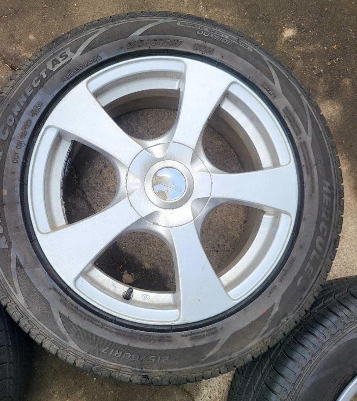 5x100 or 5x114.3 rims & tires (17) like new - photo 5