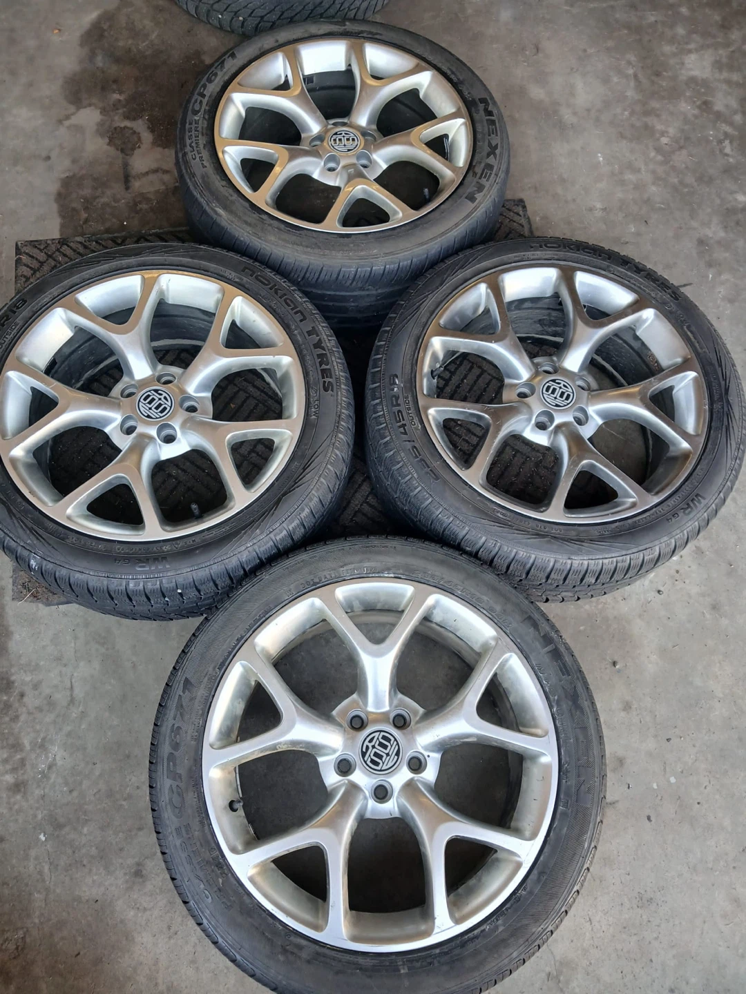 Set of 4 RSSW Wheels with Nokian Tyres