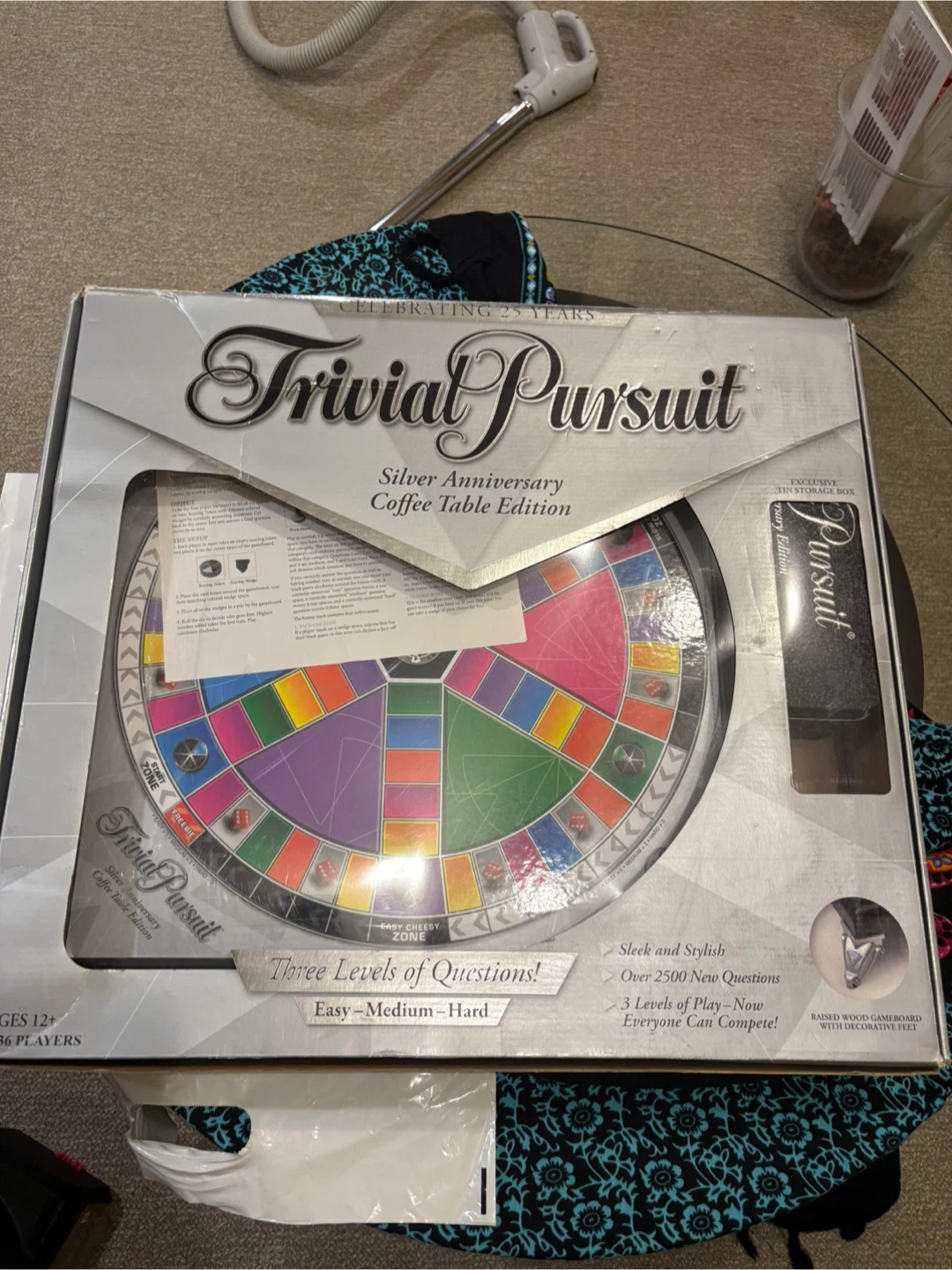 Trivial Pursuit Silver Anniversary Coffee Table Edition