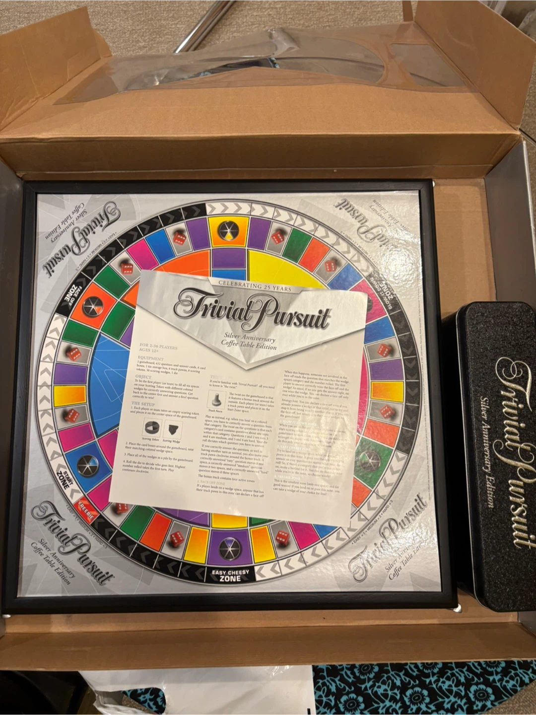 Trivial Pursuit Silver Anniversary Coffee Table Edition - photo 4
