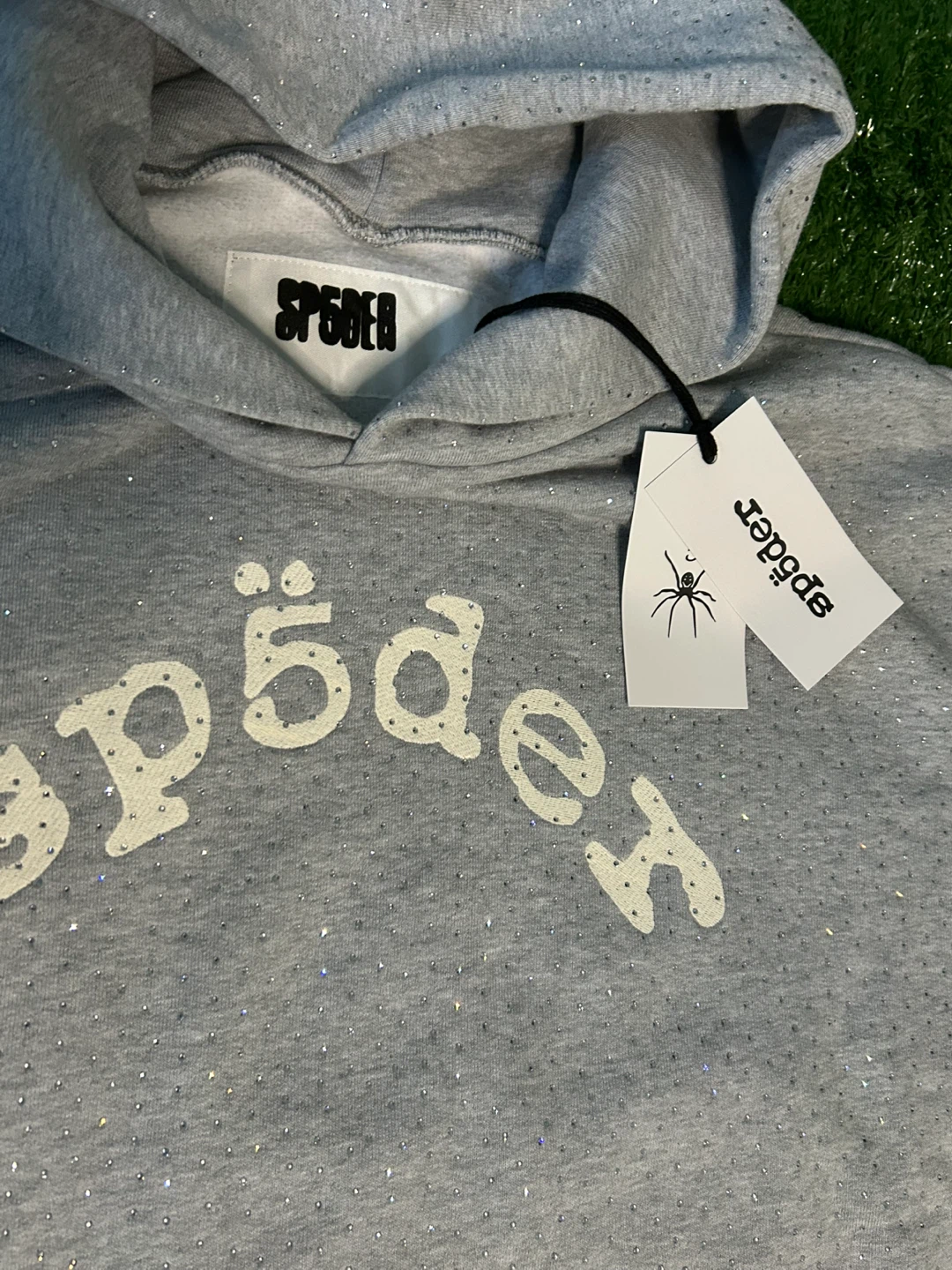SP5DER Grey Hoodie - photo 3