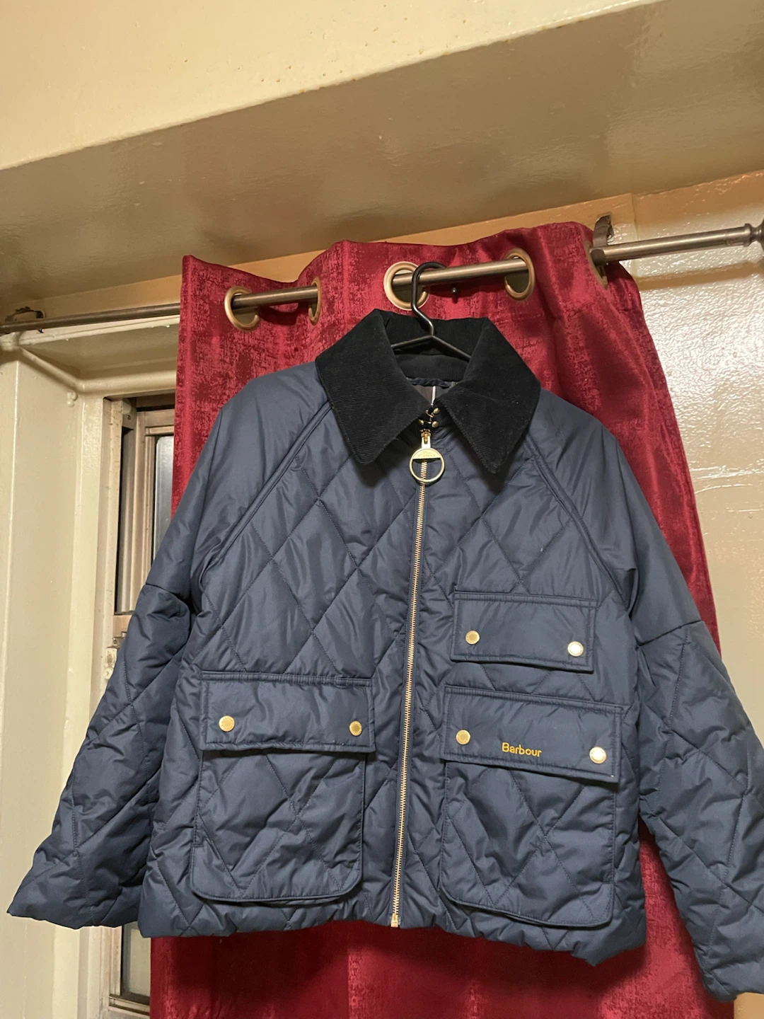 Barbour Quilted Jacket Navy Blue - photo 4