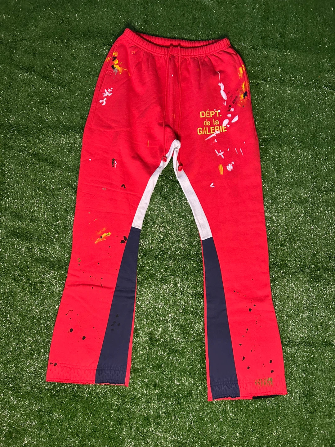 Gallery Dept. Painted Sweatpants Red