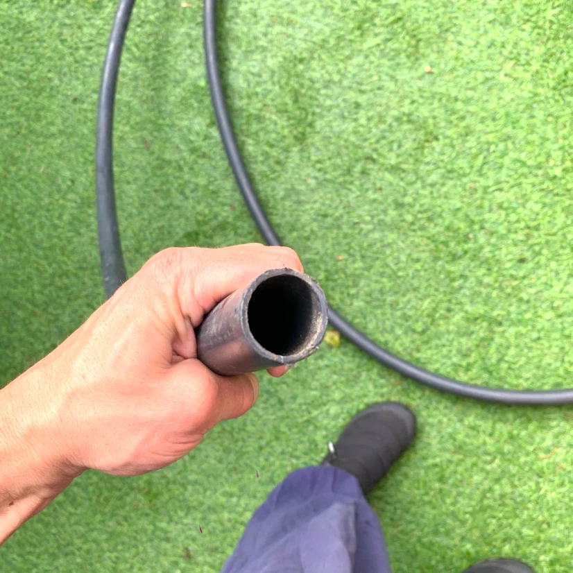 Flexible Poly Pipe Black Water Irrigation Tubing Plumbing Hose - photo 3