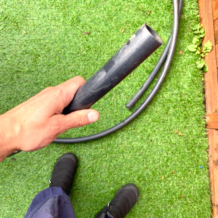 Flexible Poly Pipe Black Water Irrigation Tubing Plumbing Hose - photo 4