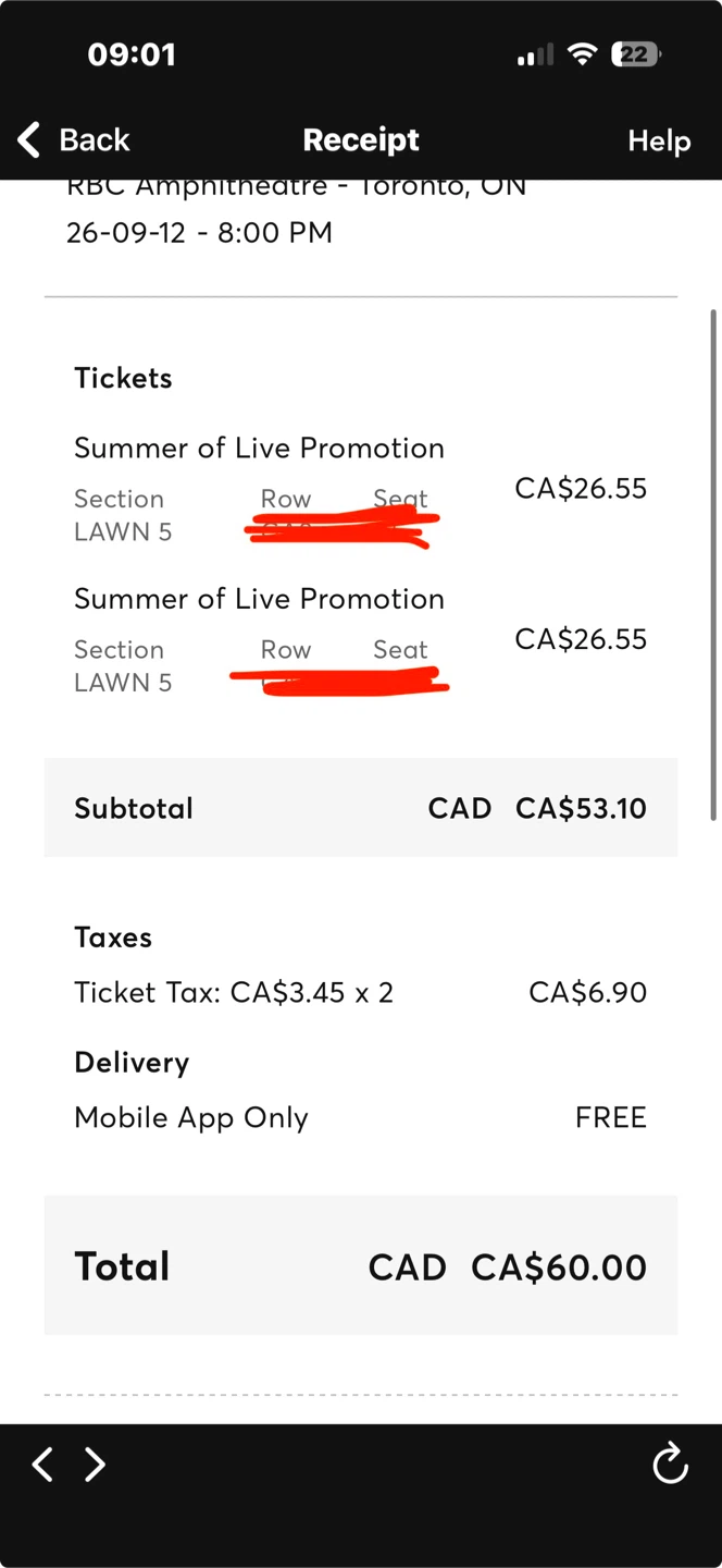 Mt Joy Lawn Tix 9/12 - photo 2