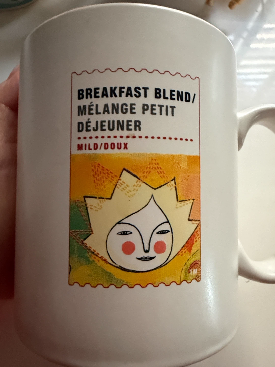 RARE Starbucks Breakfast Blend Coffee Mug Terra cotta - photo 2