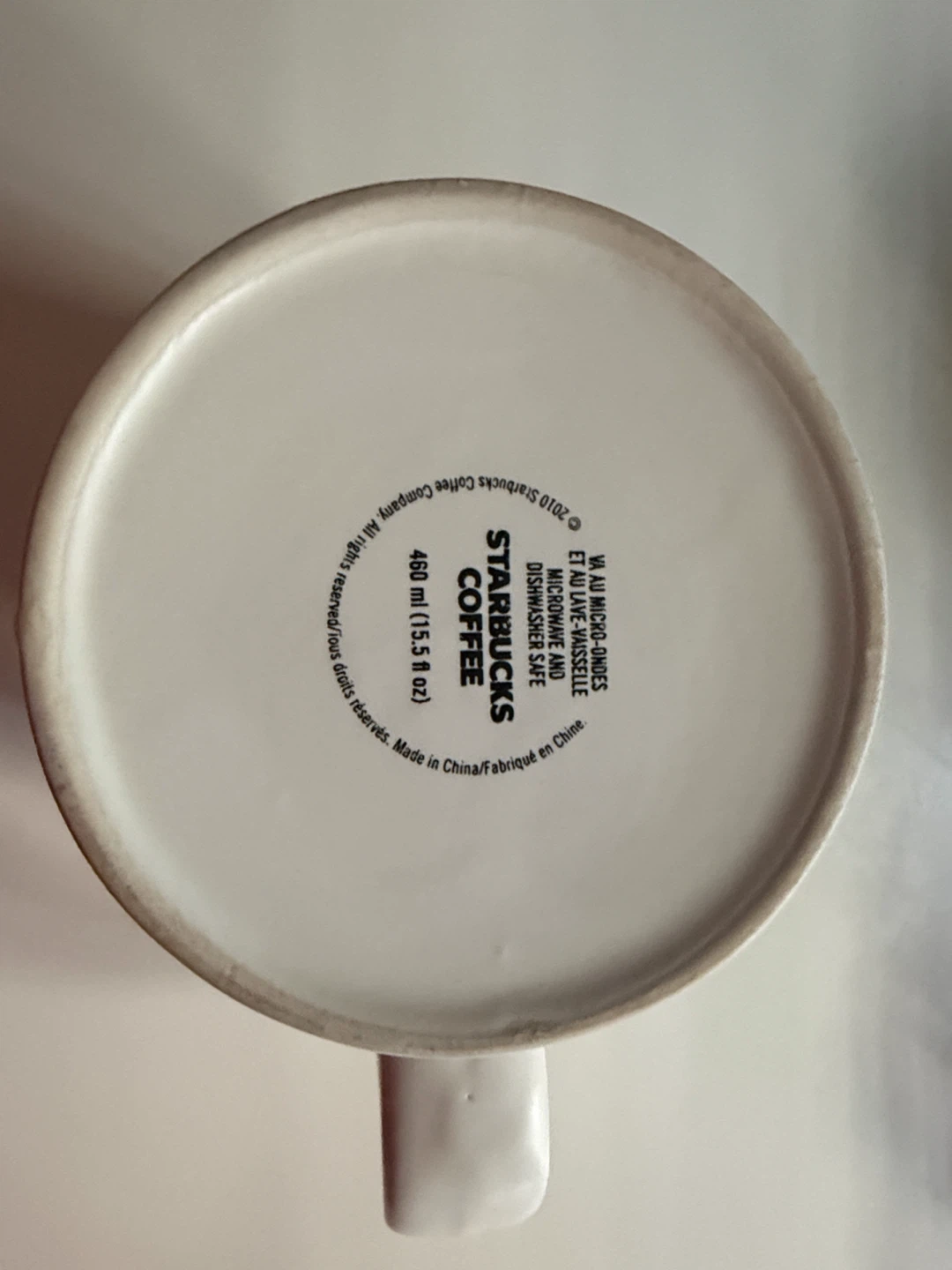 RARE Starbucks Breakfast Blend Coffee Mug Terra cotta - photo 4