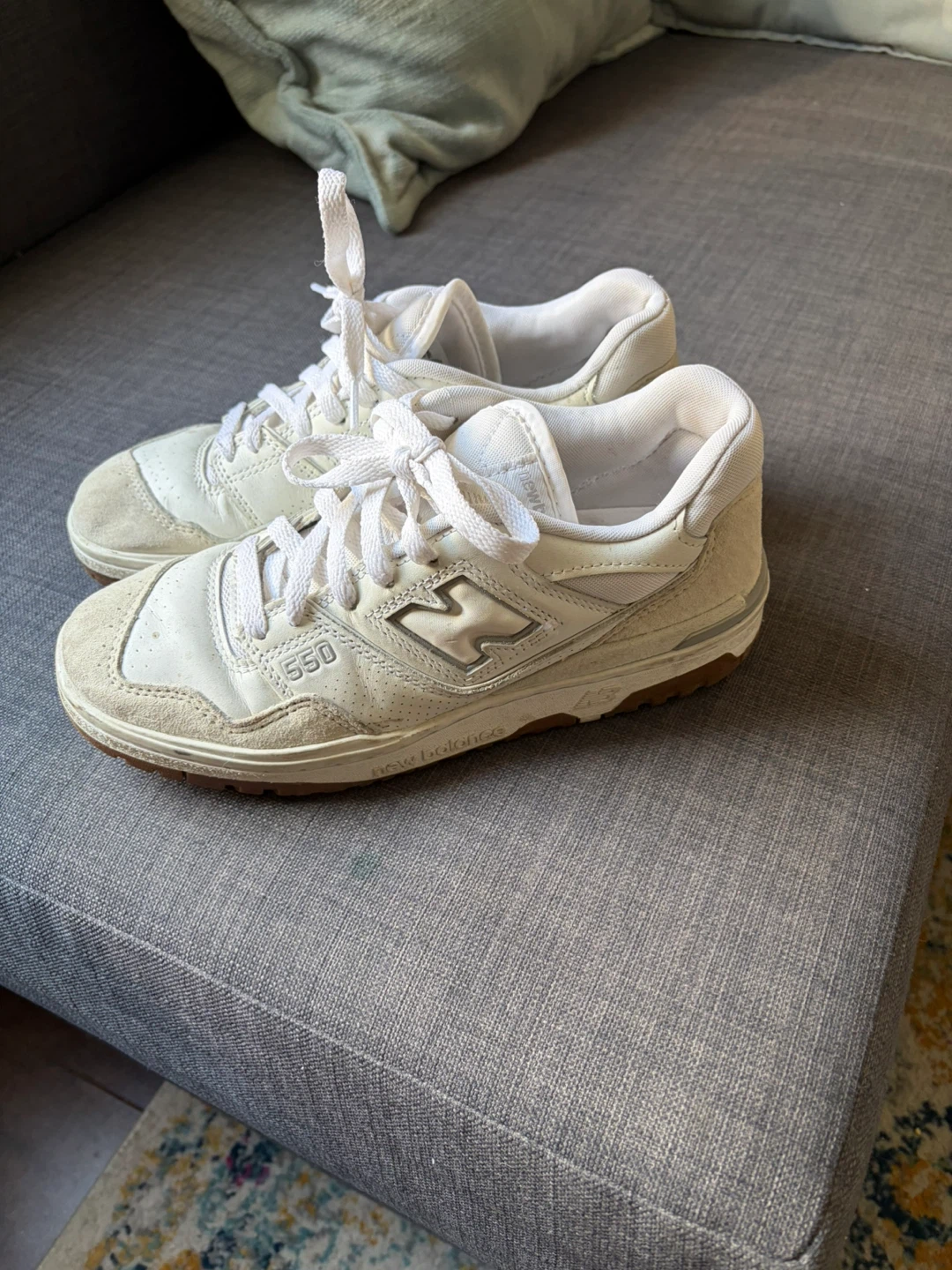New Balance 550 White Sneakers