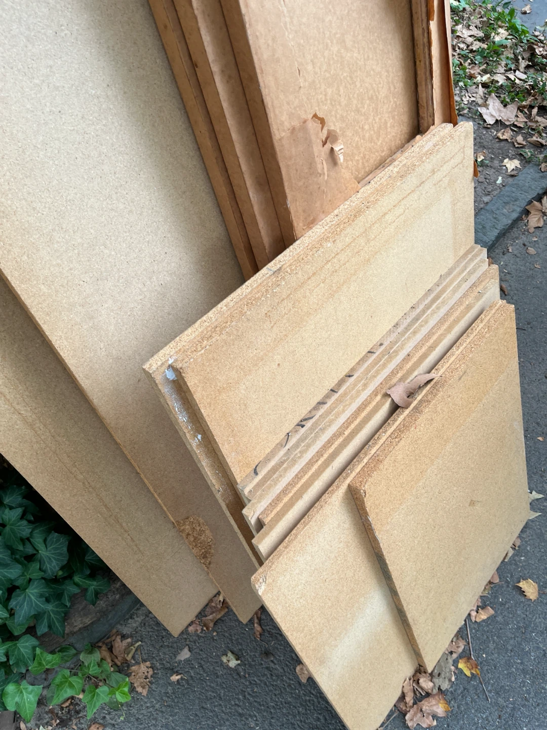 Particle board, large pieces, FREE