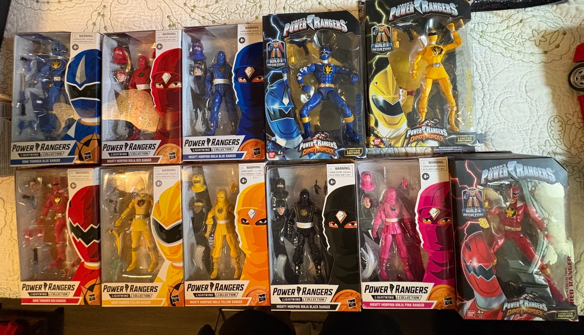 Power Rangers Lightning collection