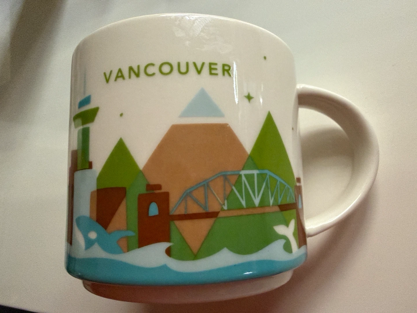 Starbucks Vancouver You Are Here Coffee Mug