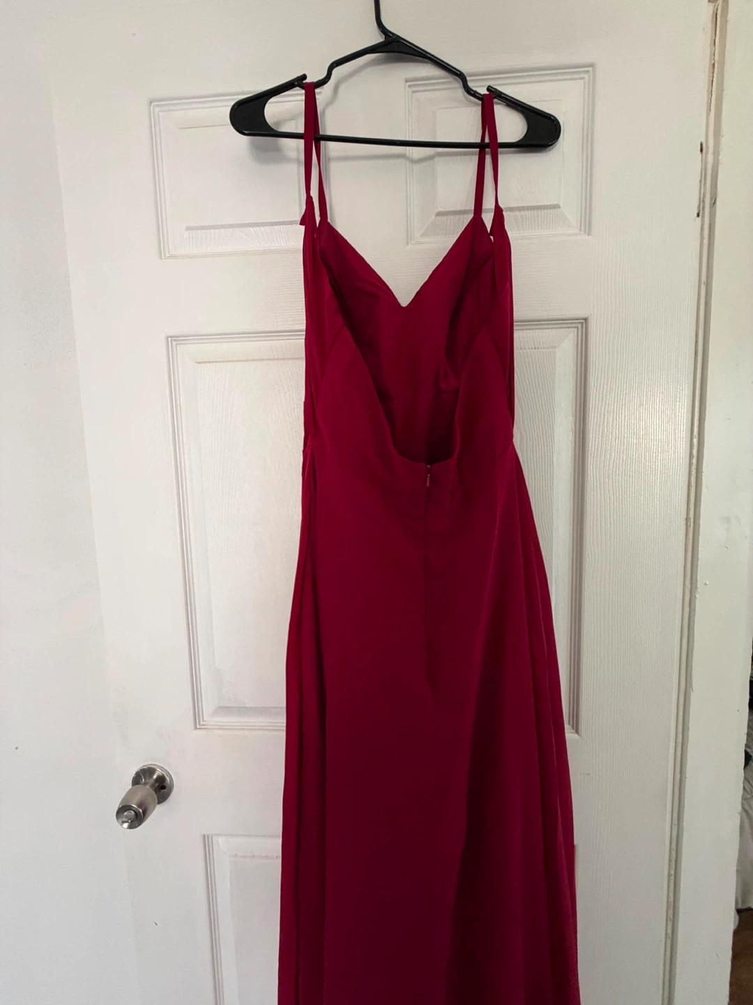 Red and beautiful dress